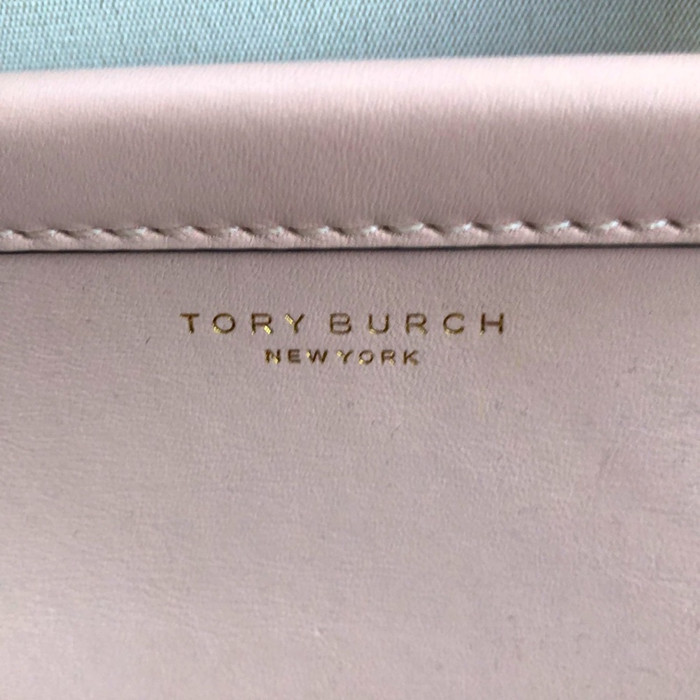 GUC Tory Burch Block T Leather Top Handle Satchel - Picture 2 of 10